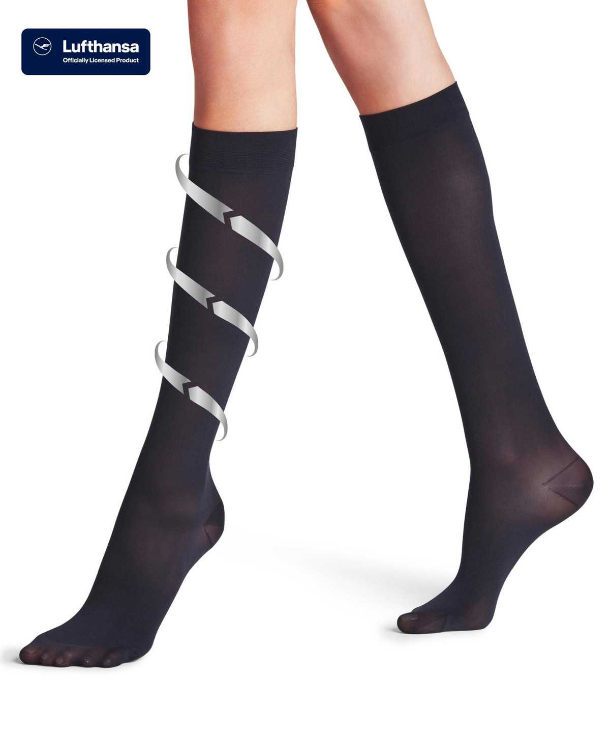 Falke Energize 50 DEN Knee-high Socks Zokni Női Kék | ICDU-96217