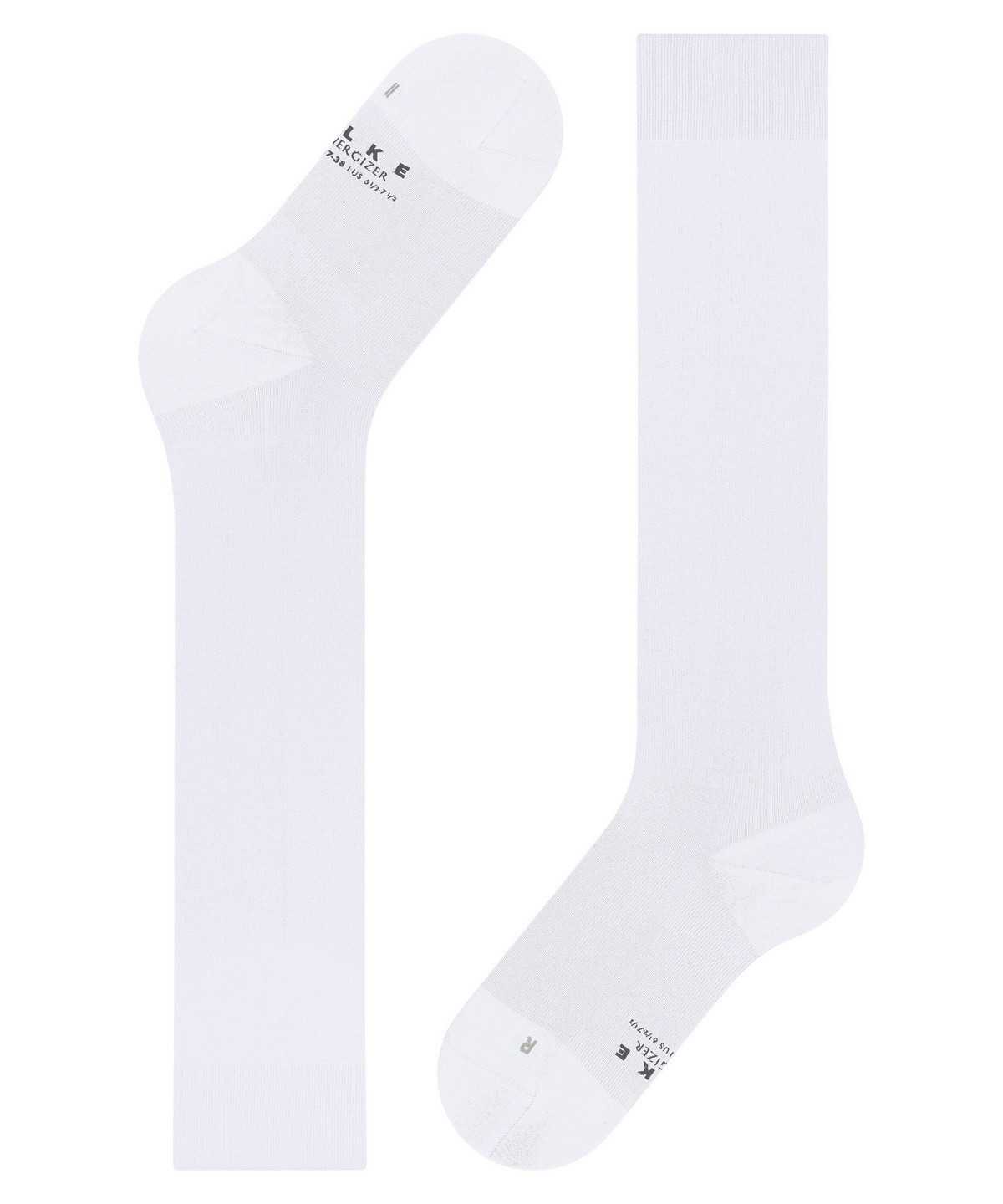 Falke Energizer Knee-high Socks Zokni Női Fehér | ZSWR-05961