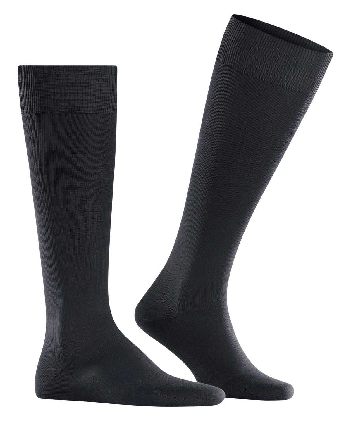 Falke Energizing Cotton Knee-high Socks Zokni Férfi Kék | ONSU-14352