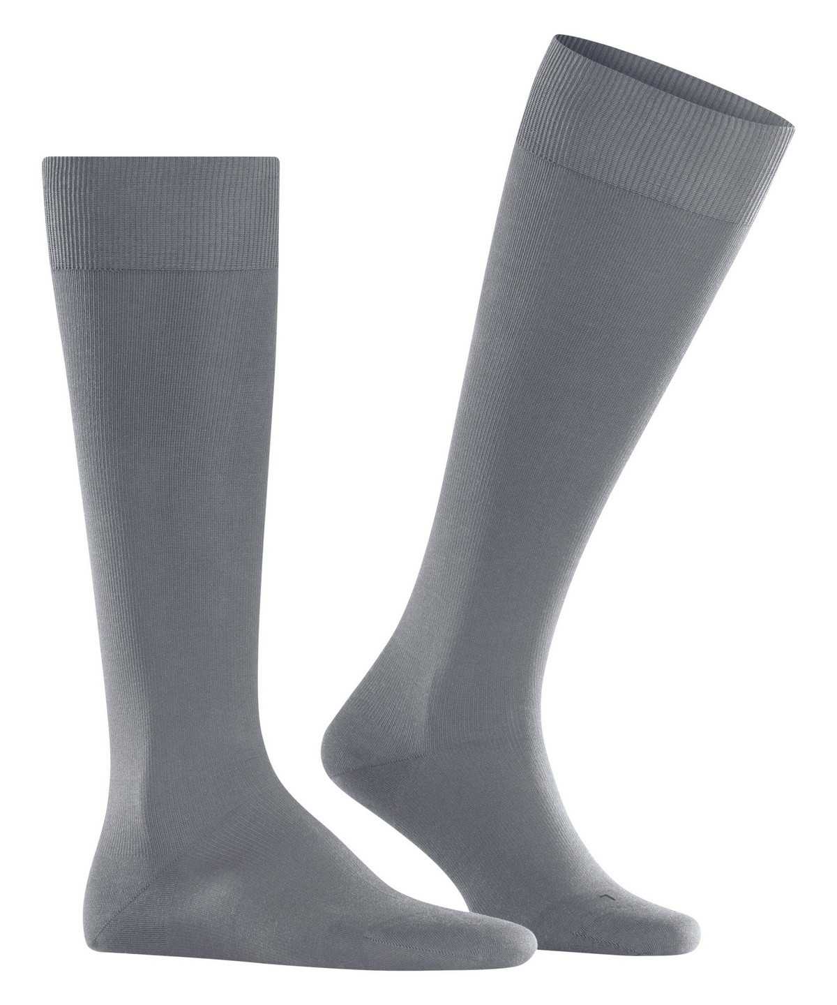 Falke Energizing Cotton Knee-high Socks Zokni Férfi Szürke | KLNO-96325