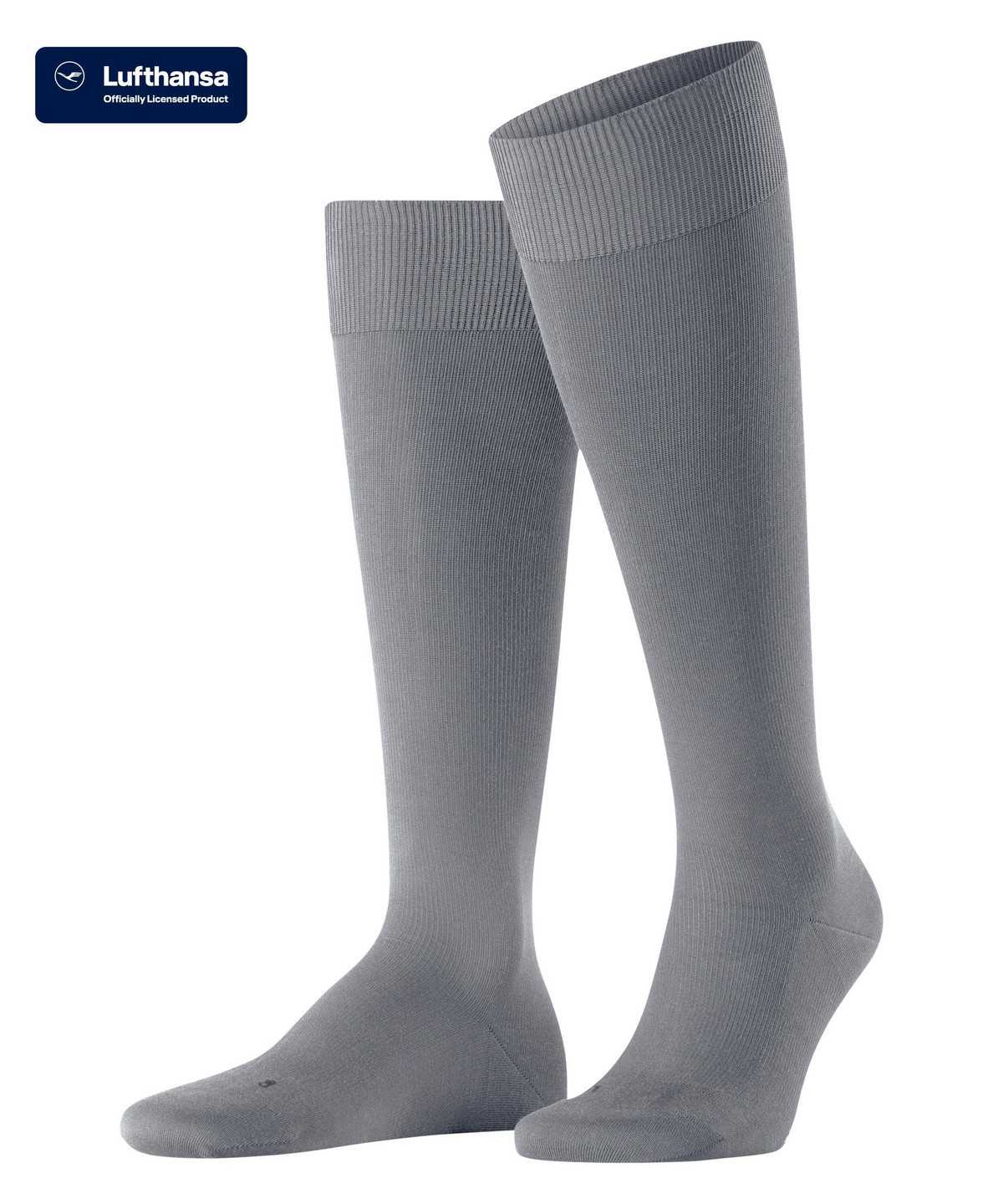 Falke Energizing Cotton Knee-high Socks Zokni Férfi Szürke | KLNO-96325