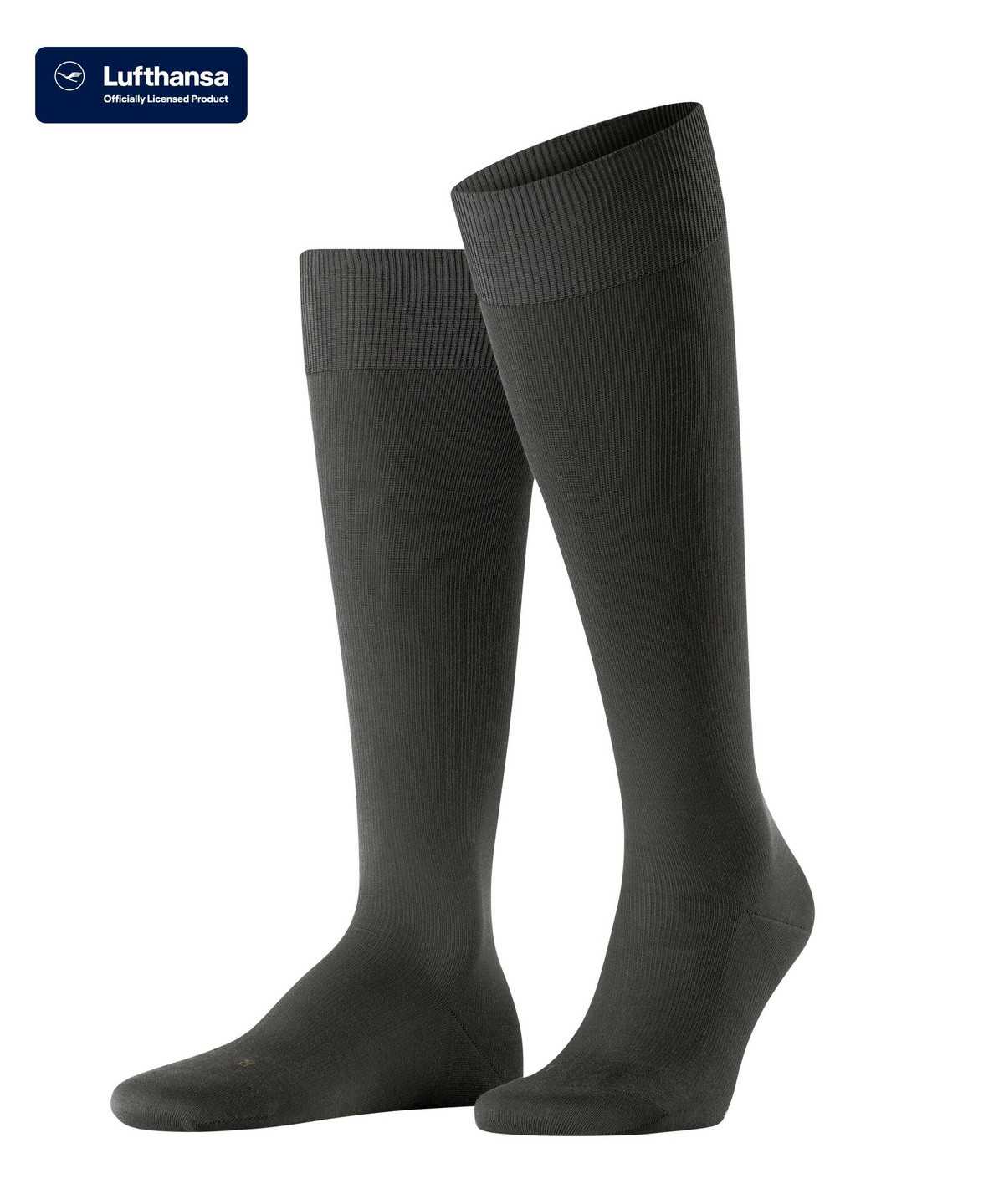 Falke Energizing Cotton Knee-high Socks Zokni Férfi Barna | NMKZ-10865