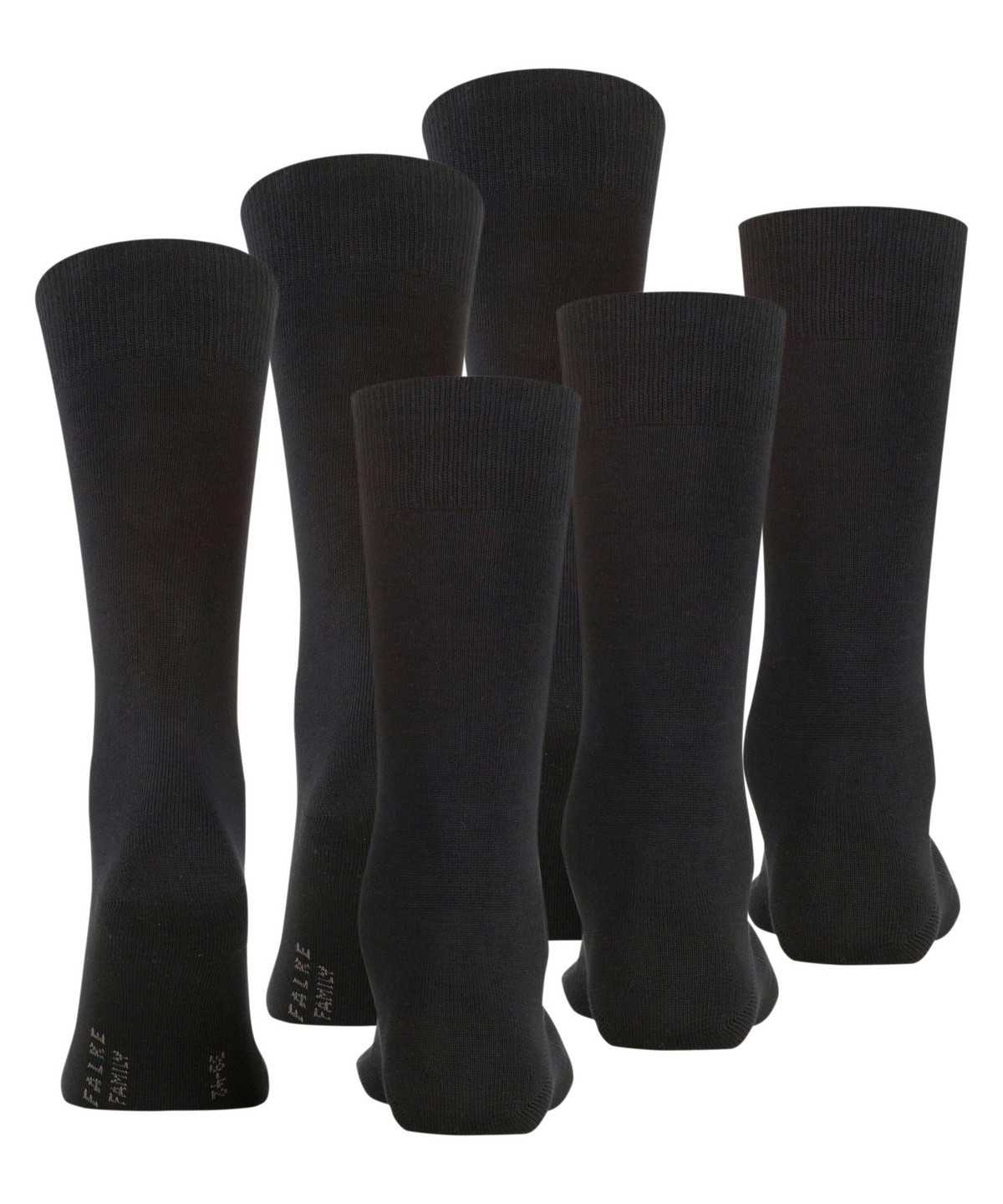 Falke Family 3-Pack Socks Zokni Férfi Fekete | MJAH-24013