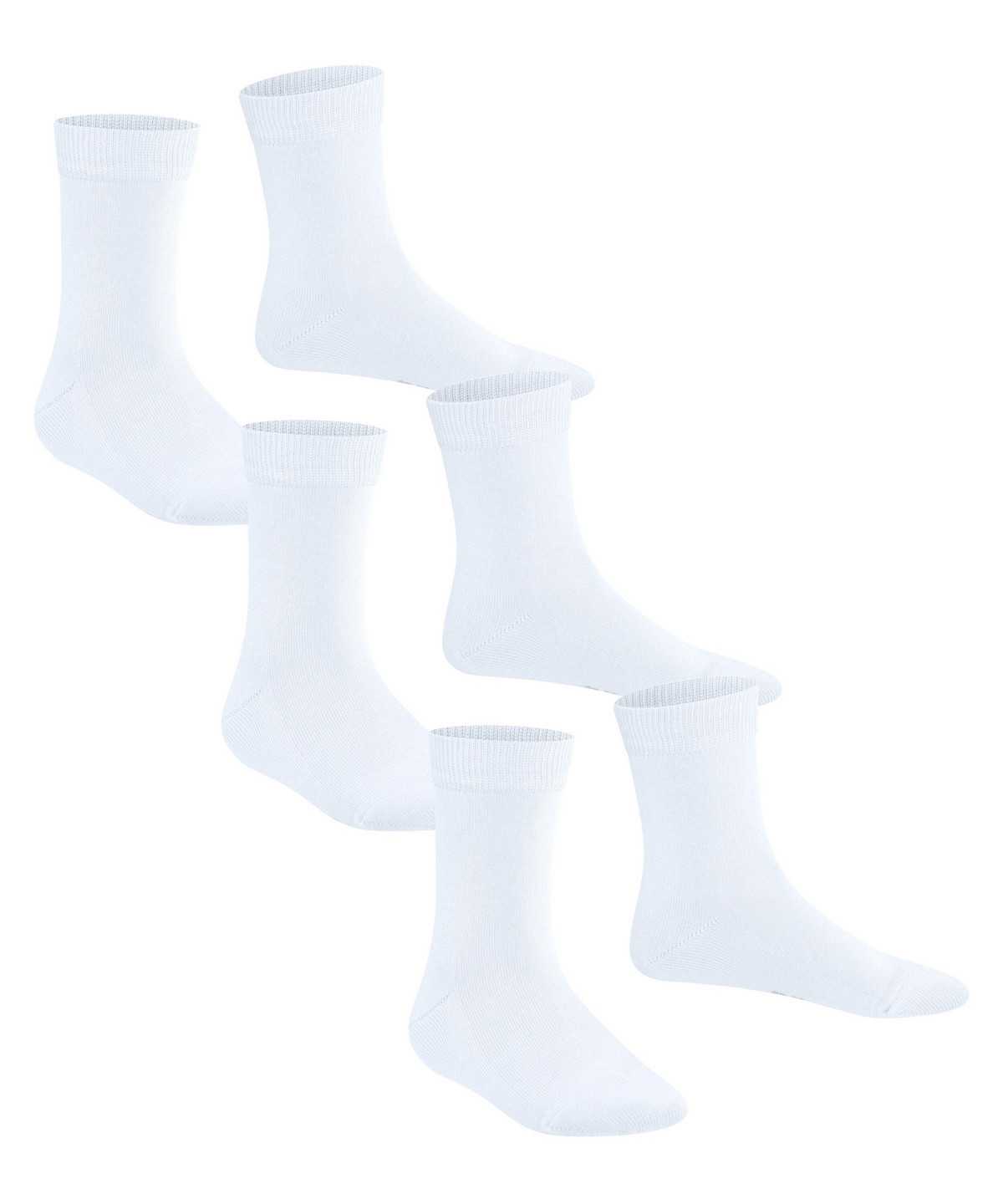 Falke Family 3-Pack Socks Zokni Gyerek Fehér | EXNS-70128