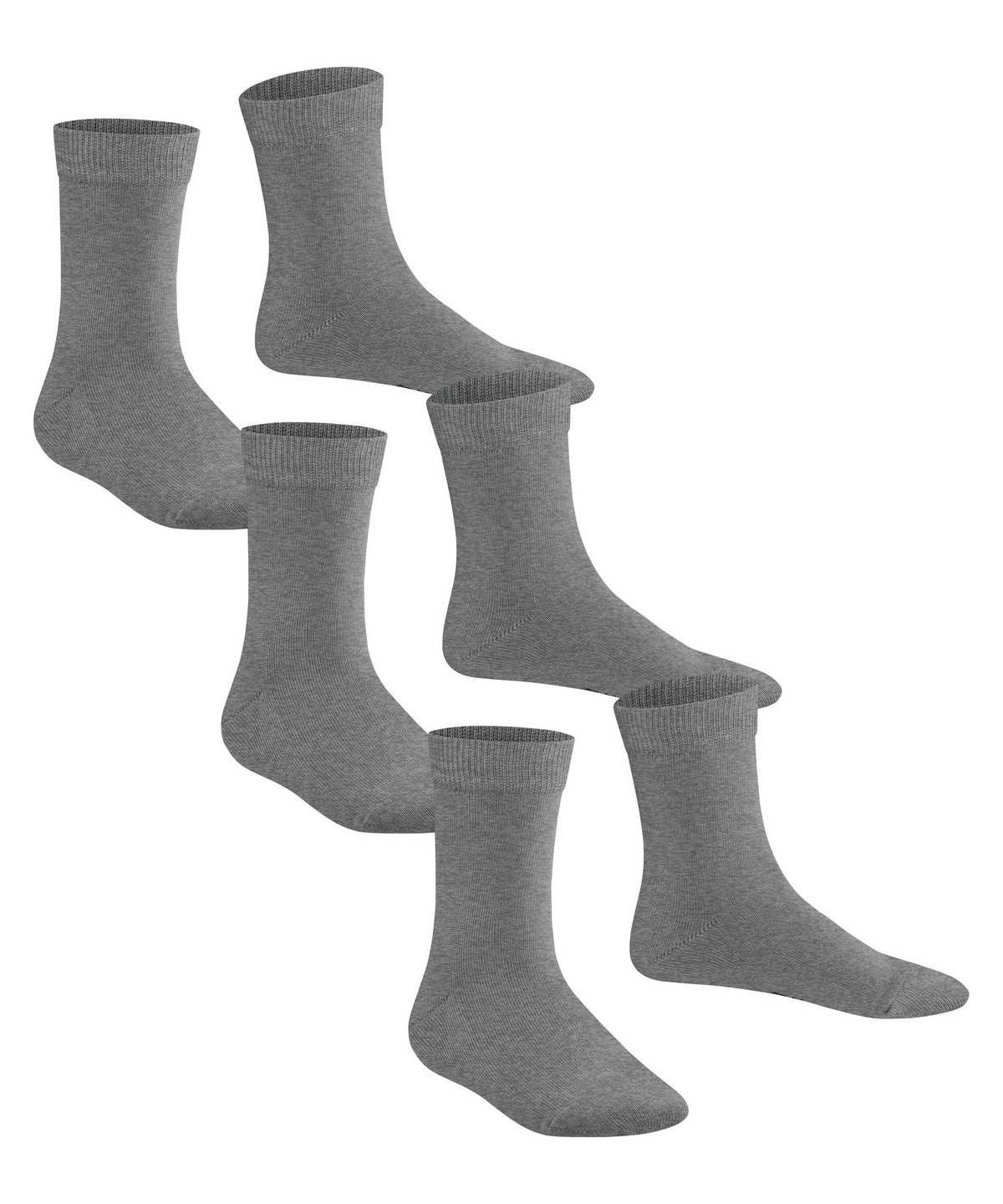 Falke Family 3-Pack Socks Zokni Gyerek Szürke | EADU-65983