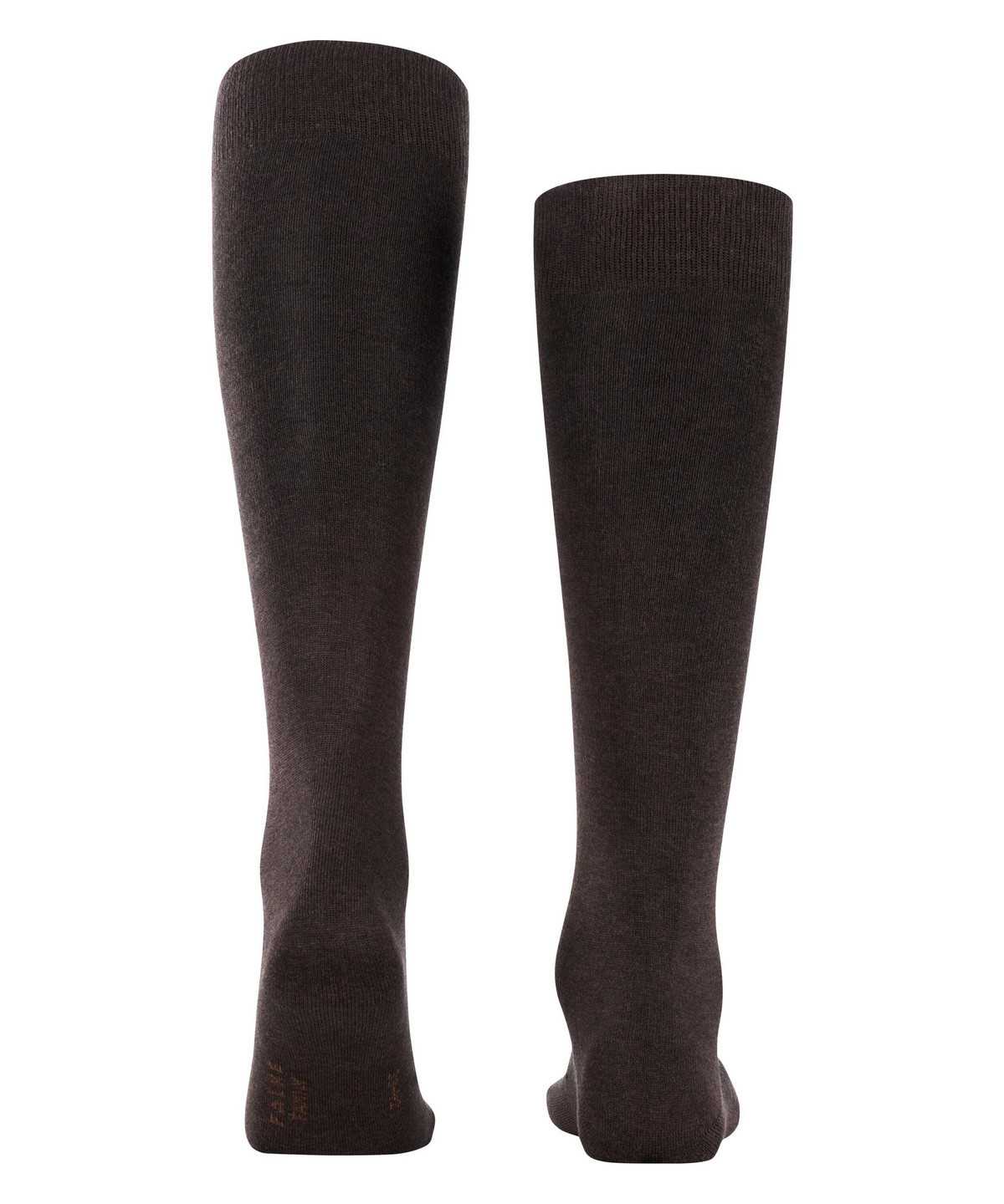 Falke Family Knee-high Socks Zokni Férfi Barna | WHSD-81942