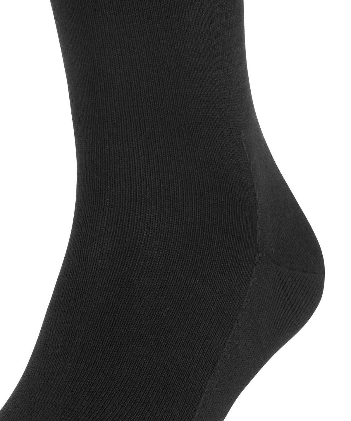 Falke Family Knee-high Socks Zokni Férfi Fekete | GSBM-35106