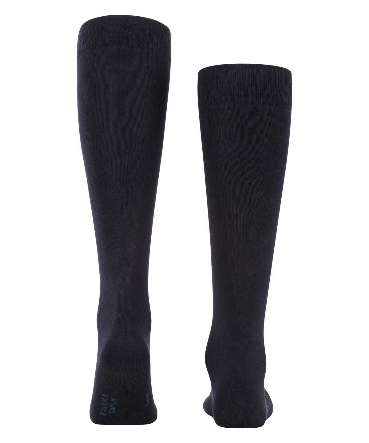 Falke Family Knee-high Socks Zokni Férfi Kék | MCQY-43769