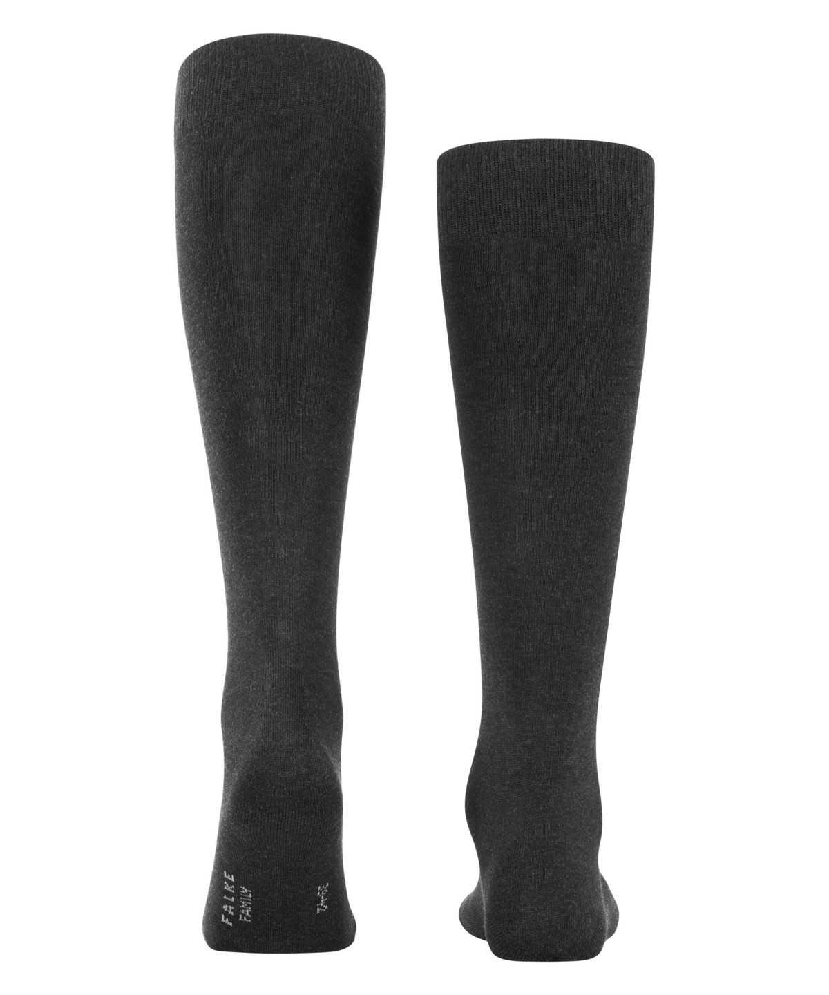 Falke Family Knee-high Socks Zokni Férfi Szürke | CEPX-94135