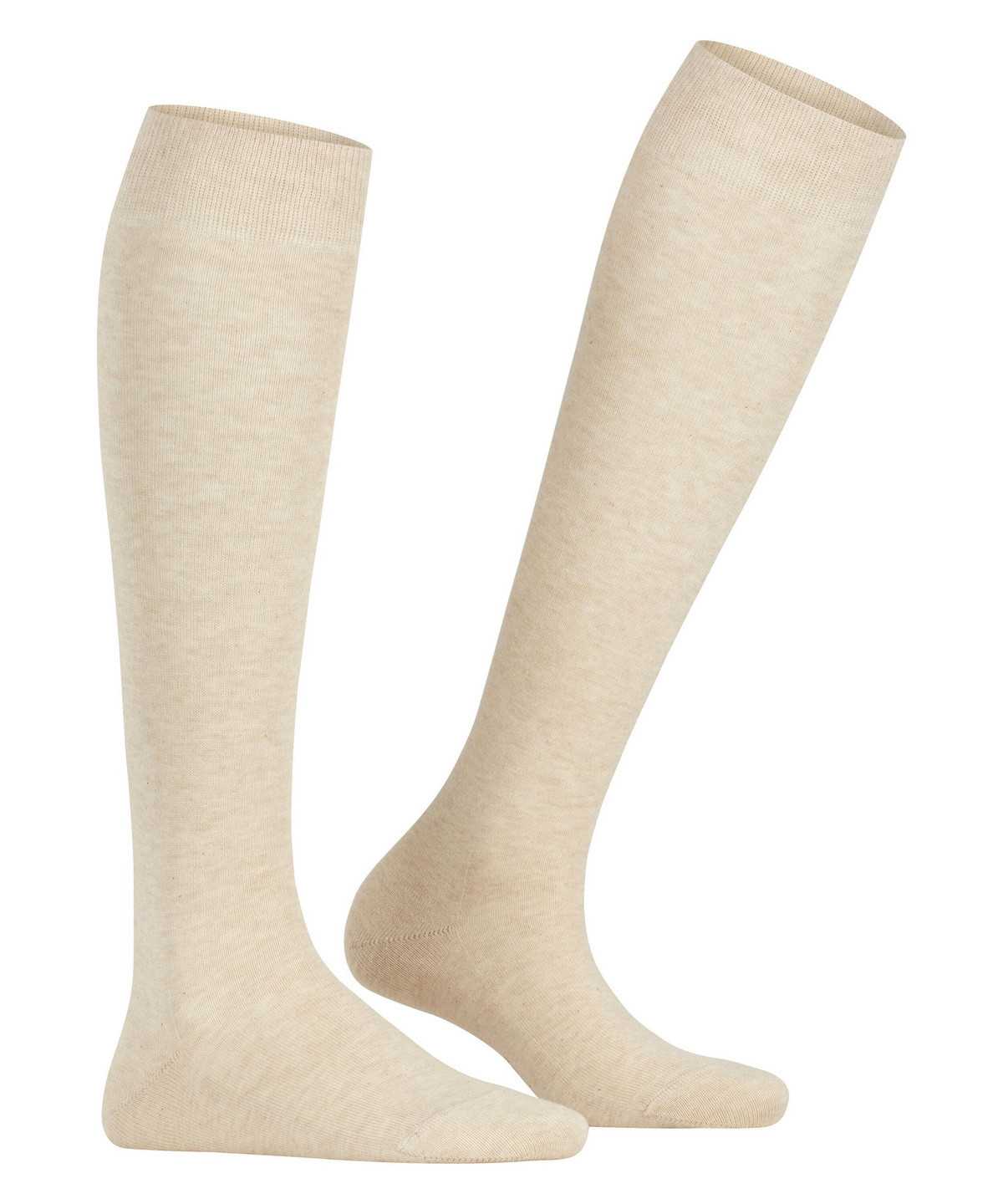 Falke Family Knee-high Socks Zokni Női Bézs | TBSC-76201