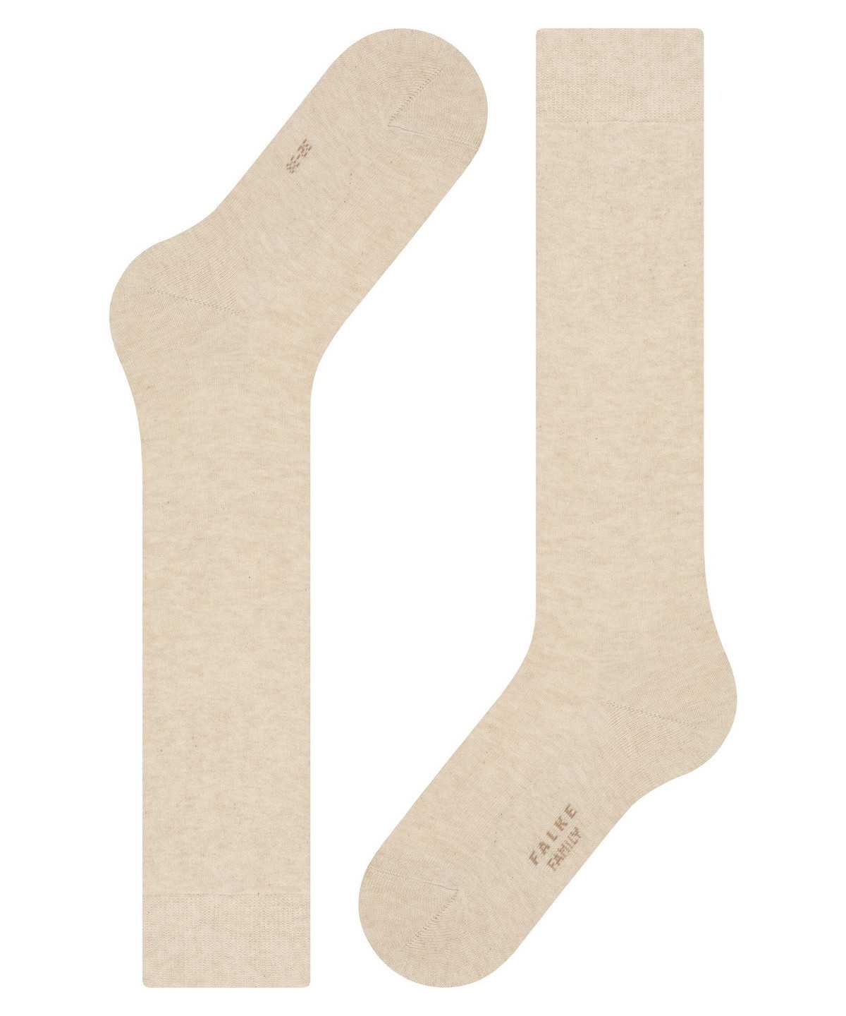 Falke Family Knee-high Socks Zokni Női Bézs | TBSC-76201