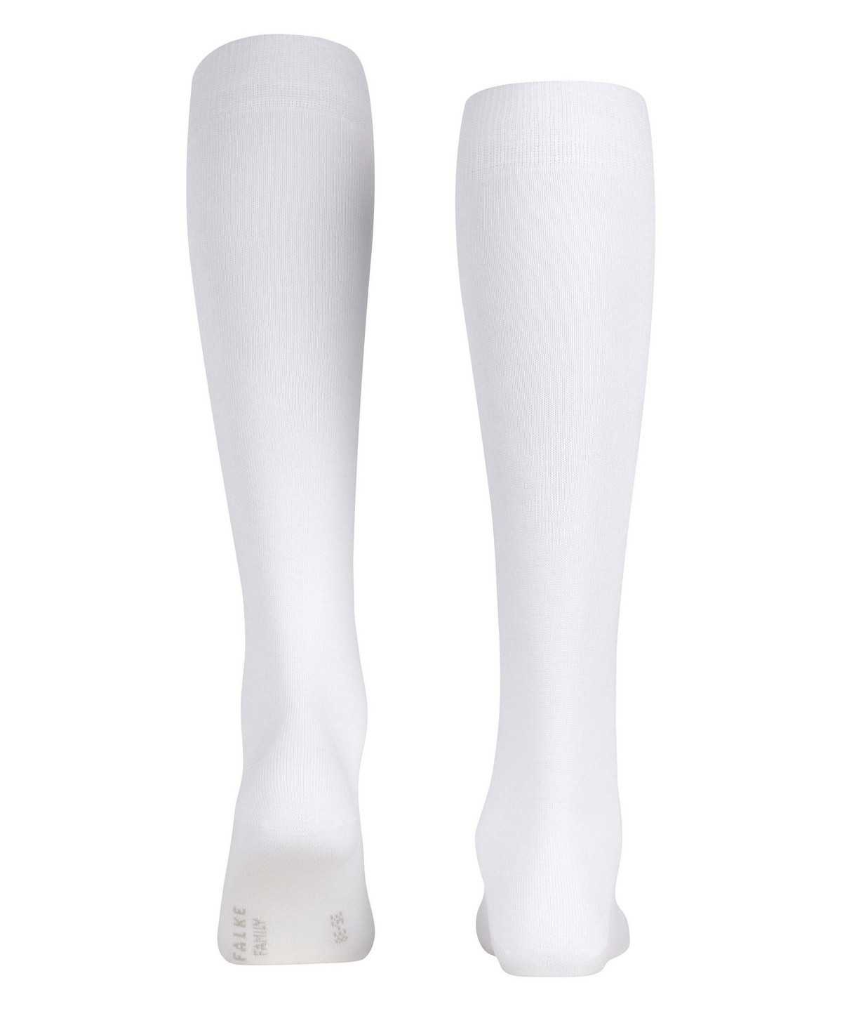 Falke Family Knee-high Socks Zokni Női Fehér | IUSN-54968