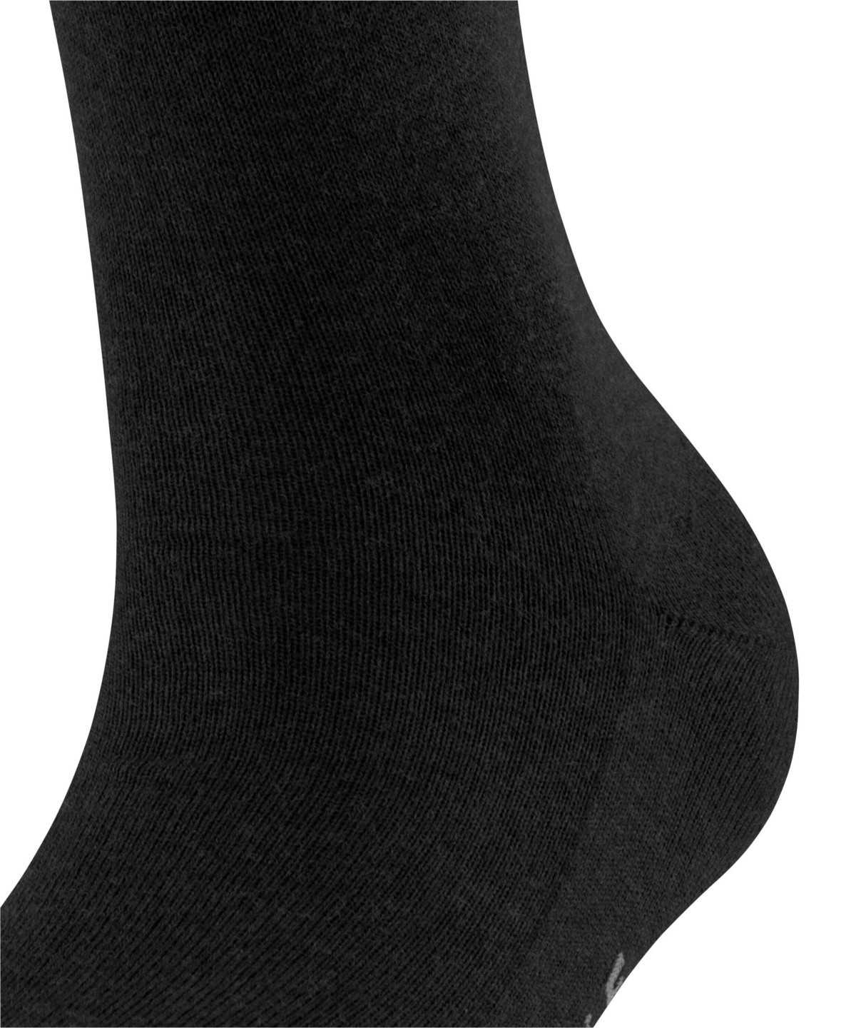 Falke Family Knee-high Socks Zokni Női Fekete | BEFV-06258