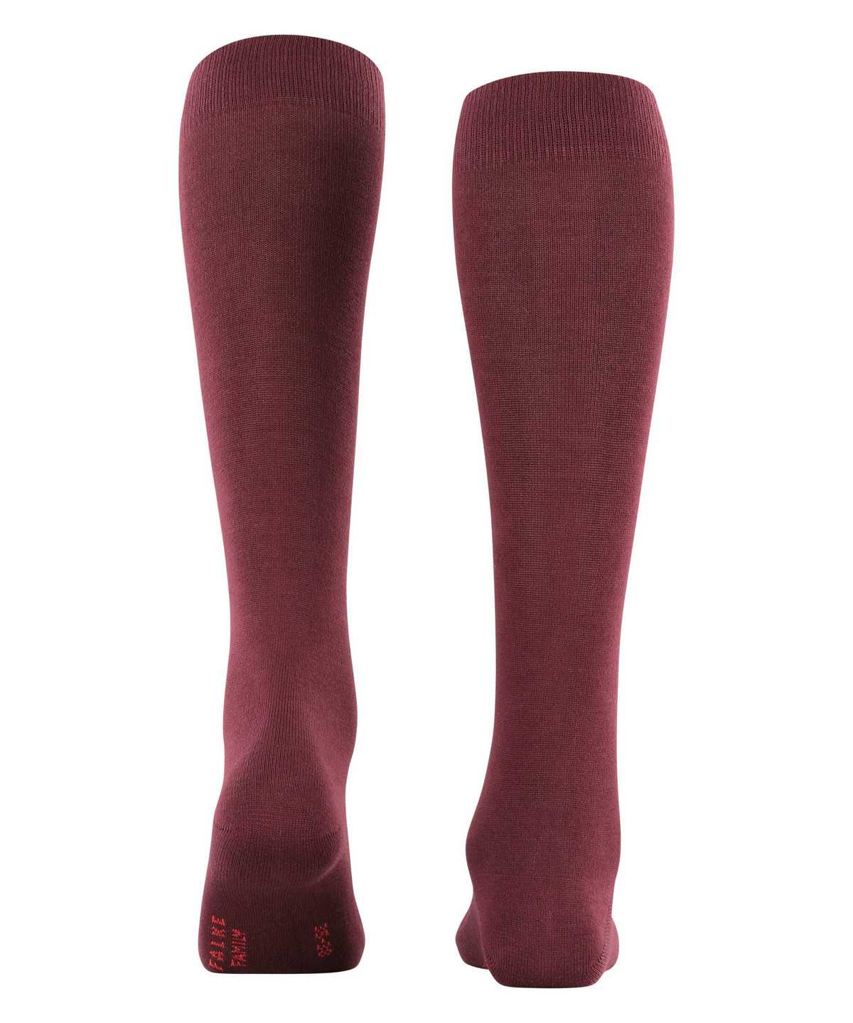 Falke Family Knee-high Socks Zokni Női Piros | GVBR-58726