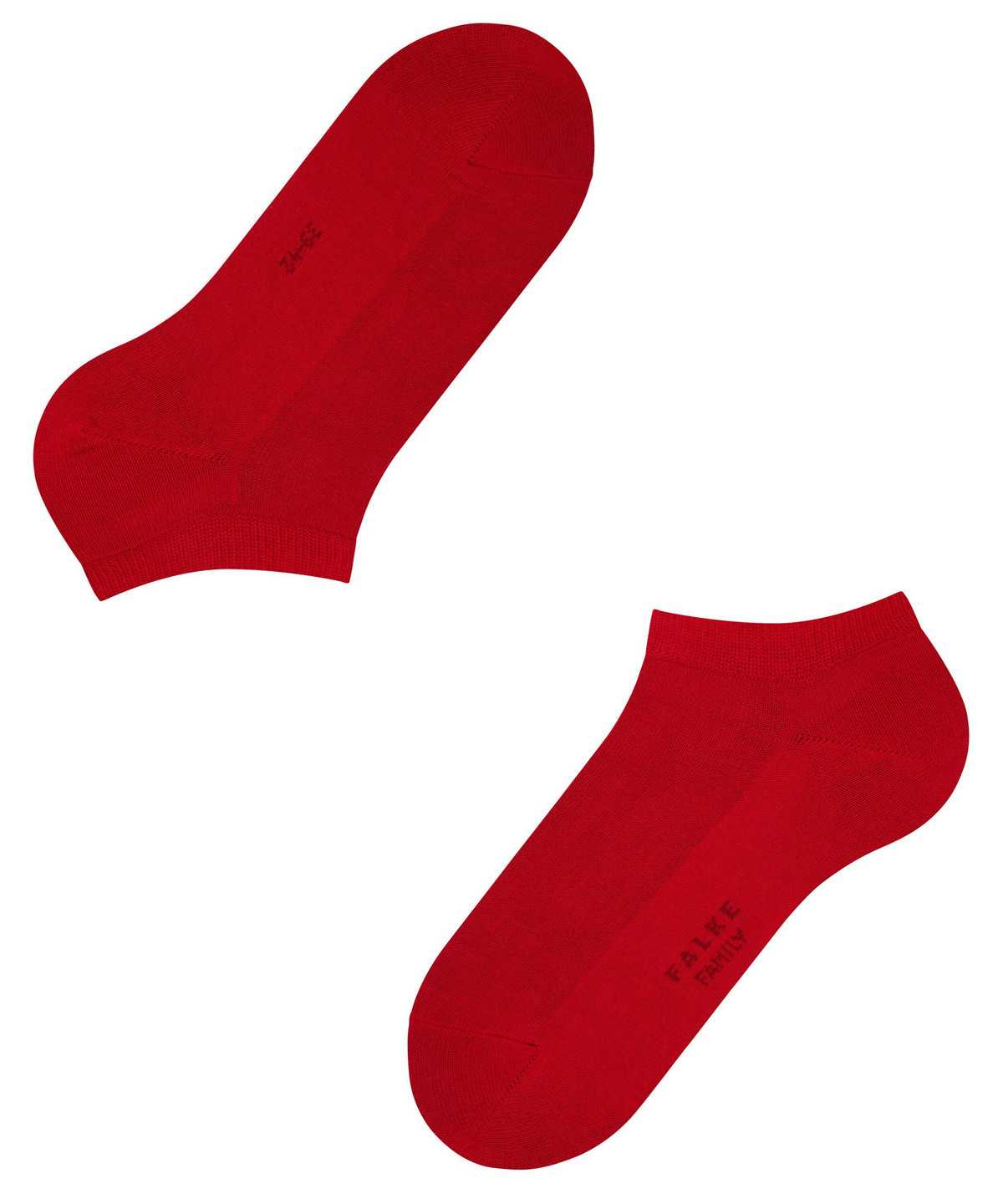 Falke Family Sneaker socks Zokni Férfi Piros | BMEG-93805