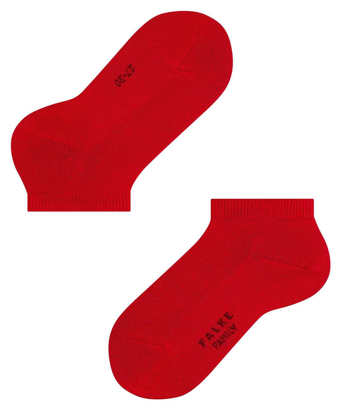 Falke Family Sneaker socks Zokni Gyerek Piros | VQNL-38269