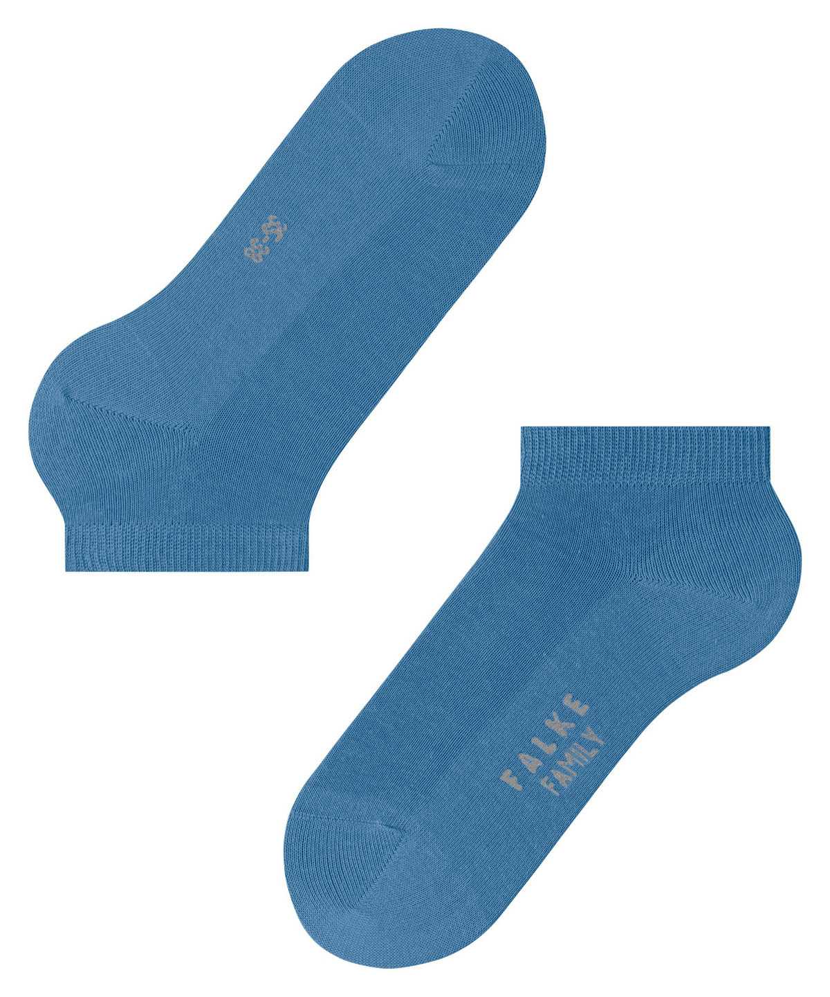 Falke Family Sneaker socks Zokni Női Kék | VCUG-37942