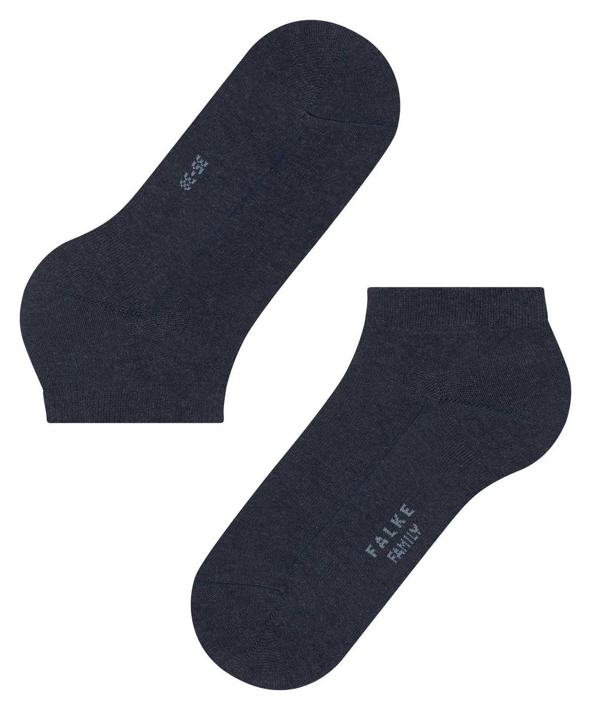 Falke Family Sneaker socks Zokni Női Kék | SMTK-91605