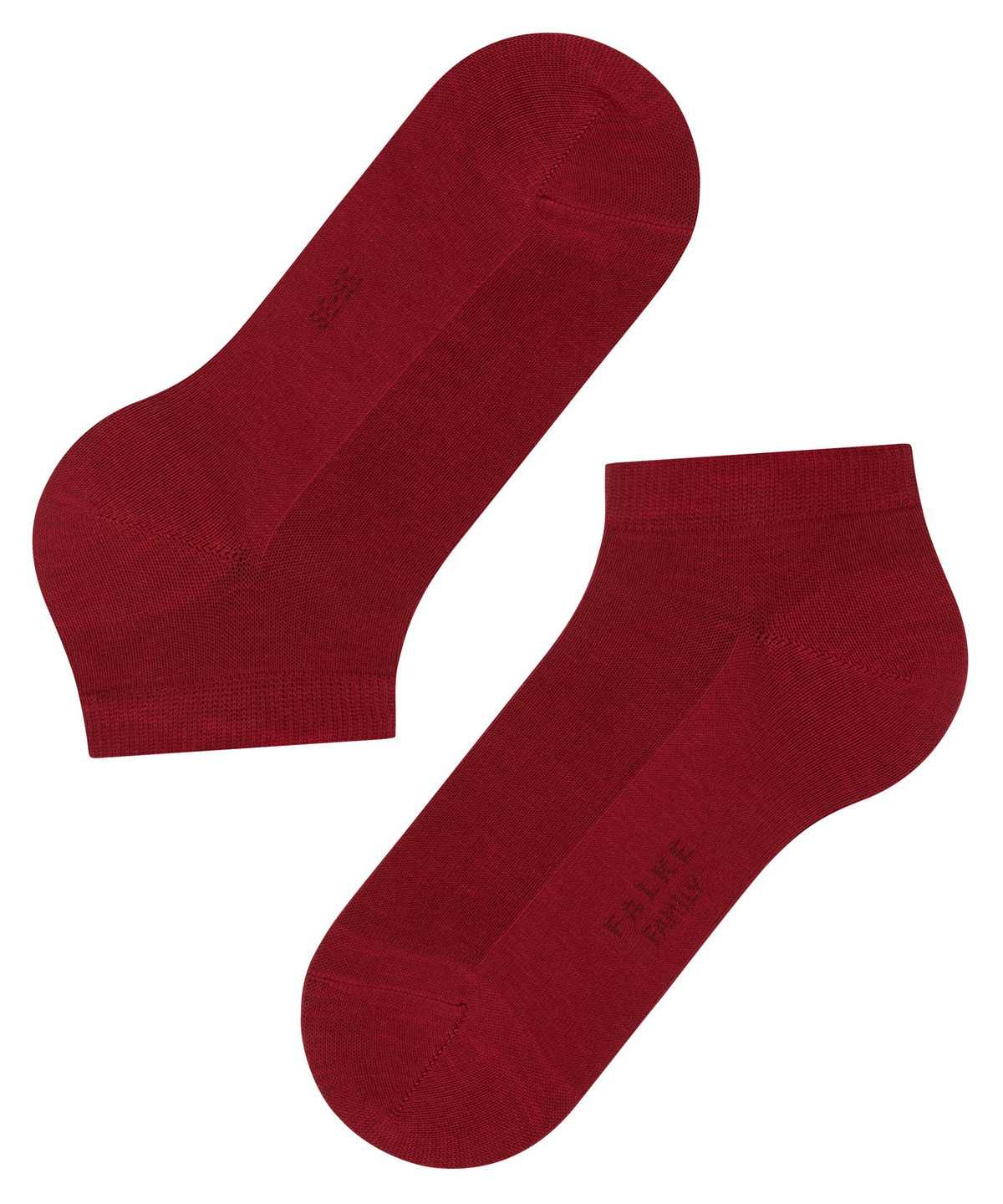 Falke Family Sneaker socks Zokni Női Piros | PJVH-56970