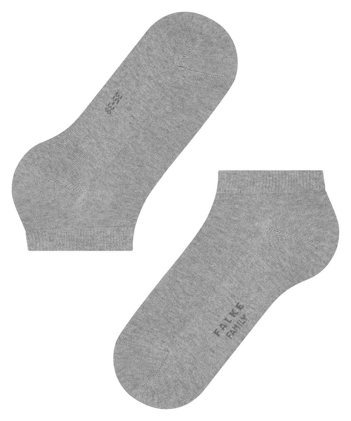 Falke Family Sneaker socks Zokni Női Szürke | OZAH-09145