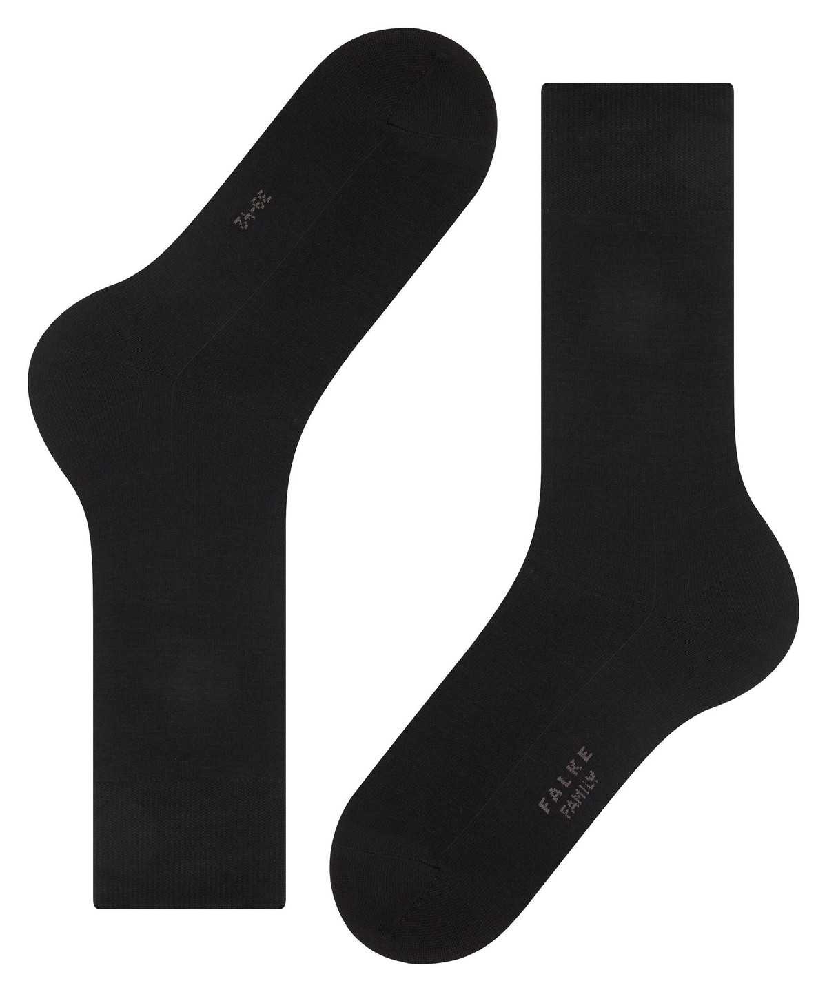 Falke Family Socks Zokni Férfi Fekete | AMBR-34589