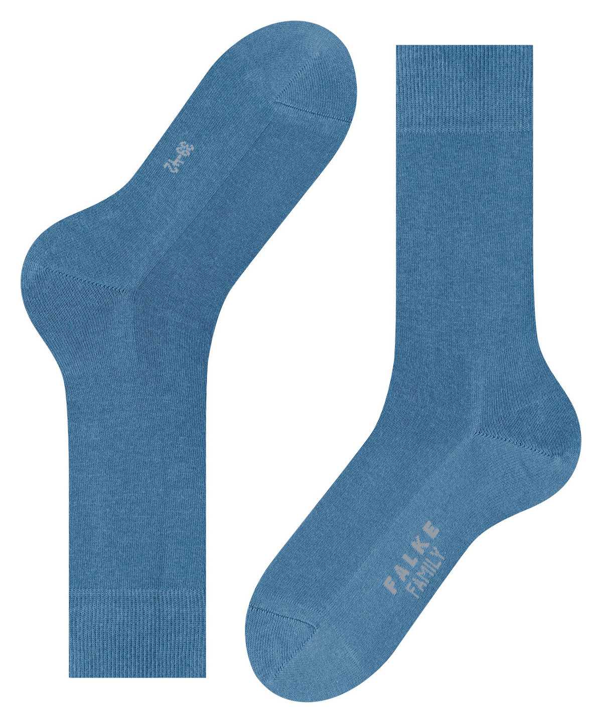 Falke Family Socks Zokni Férfi Kék | YFEW-85124