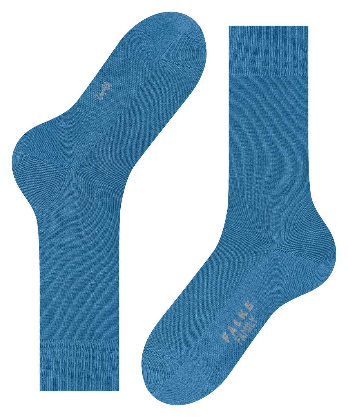 Falke Family Socks Zokni Férfi Kék | ZUVO-91053