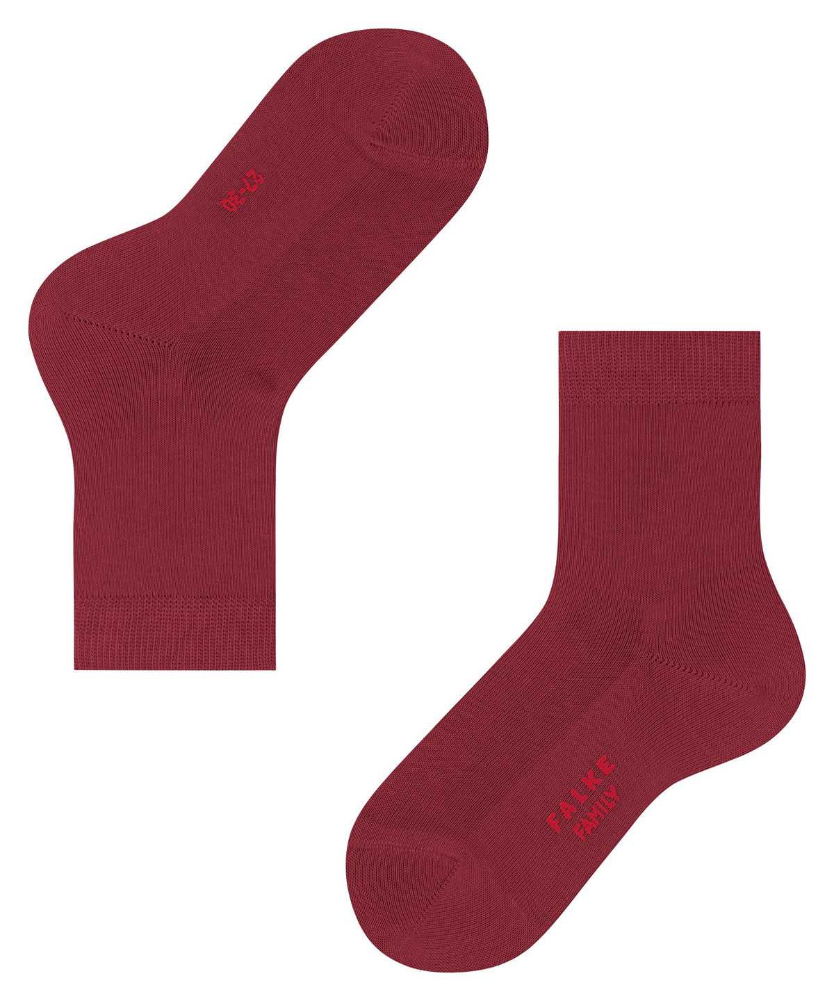 Falke Family Socks Zokni Gyerek Piros | NRUT-48035