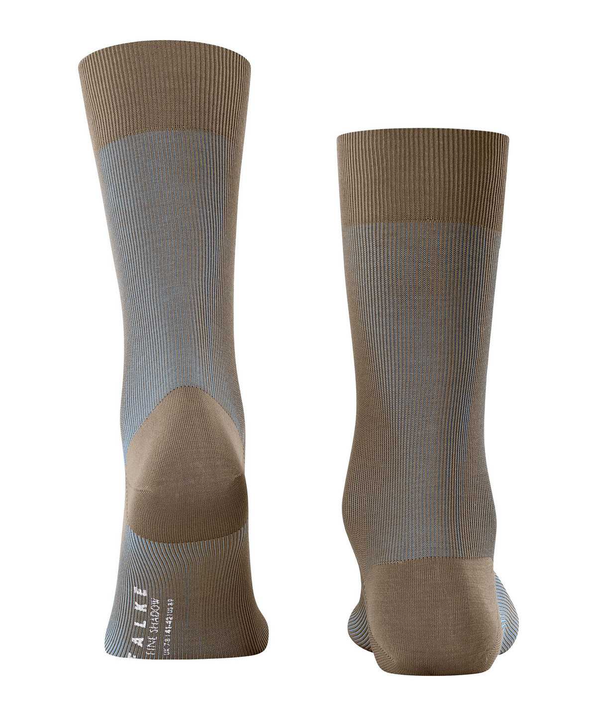 Falke Fine Shadow Socks Zokni Férfi Barna | RHSO-21053