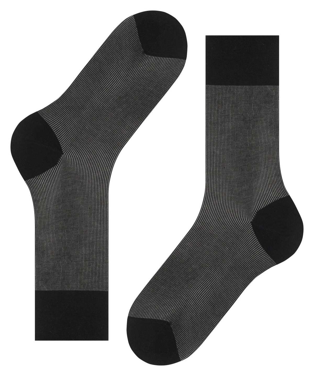 Falke Fine Shadow Socks Zokni Férfi Fekete | FZXU-62875