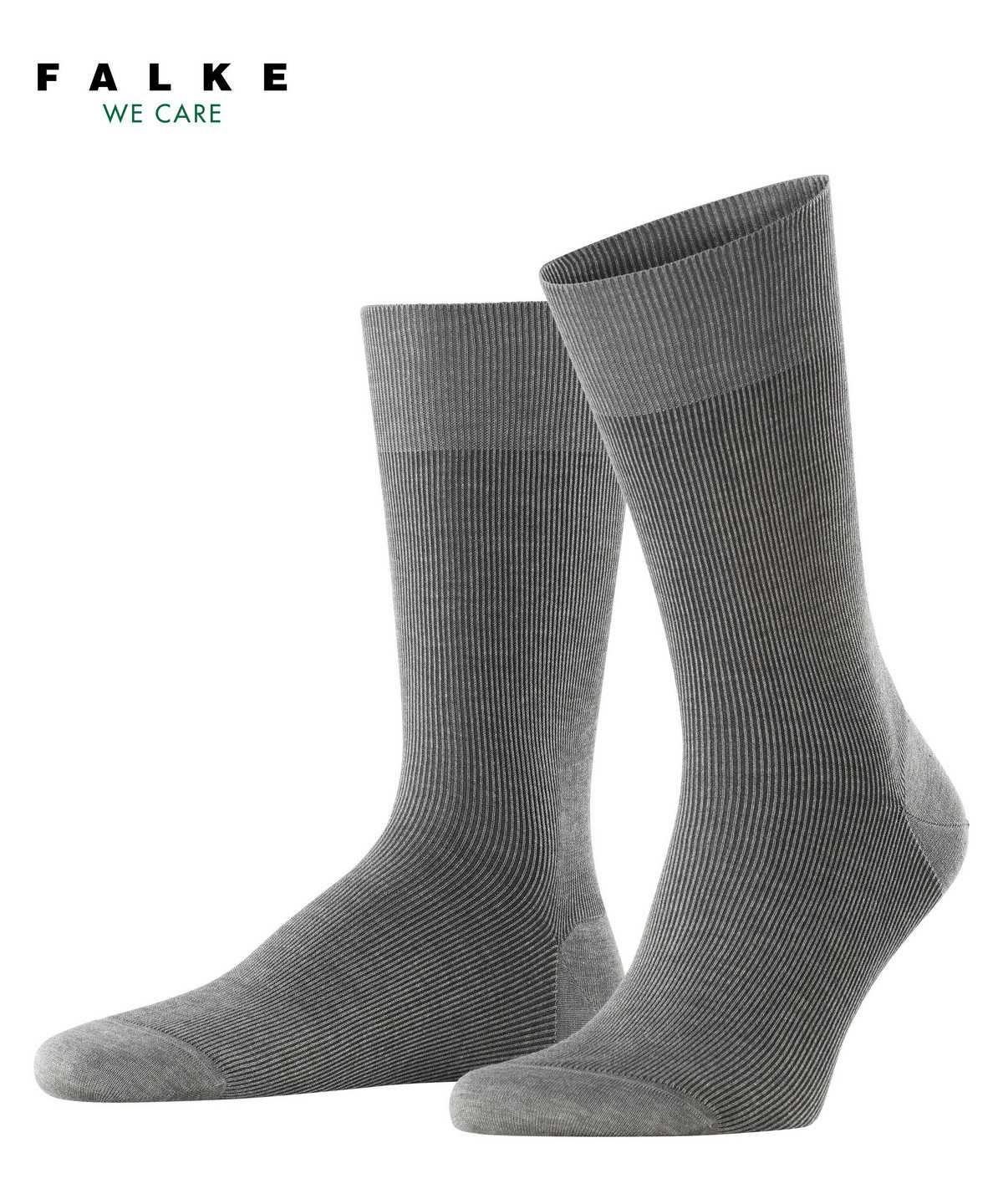 Falke Fine Shadow Socks Zokni Férfi Szürke | ORJE-51802