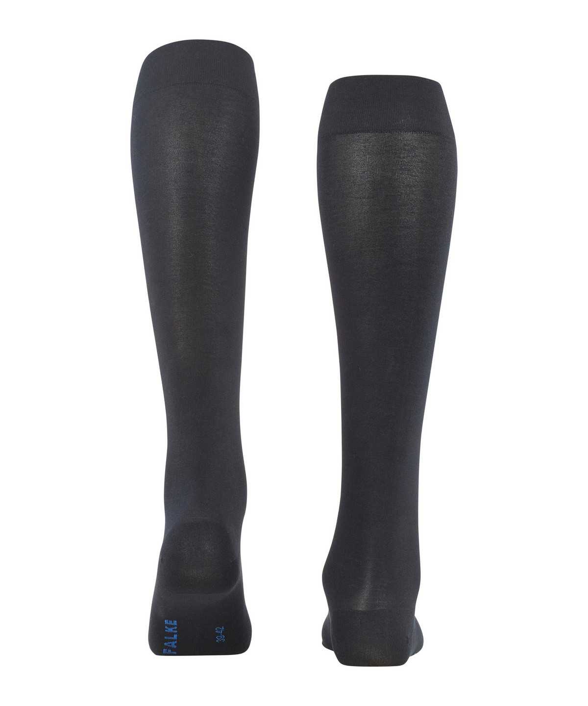 Falke Fine Softness 50 DEN Knee-high Socks Zokni Női Fekete | YOIK-15263