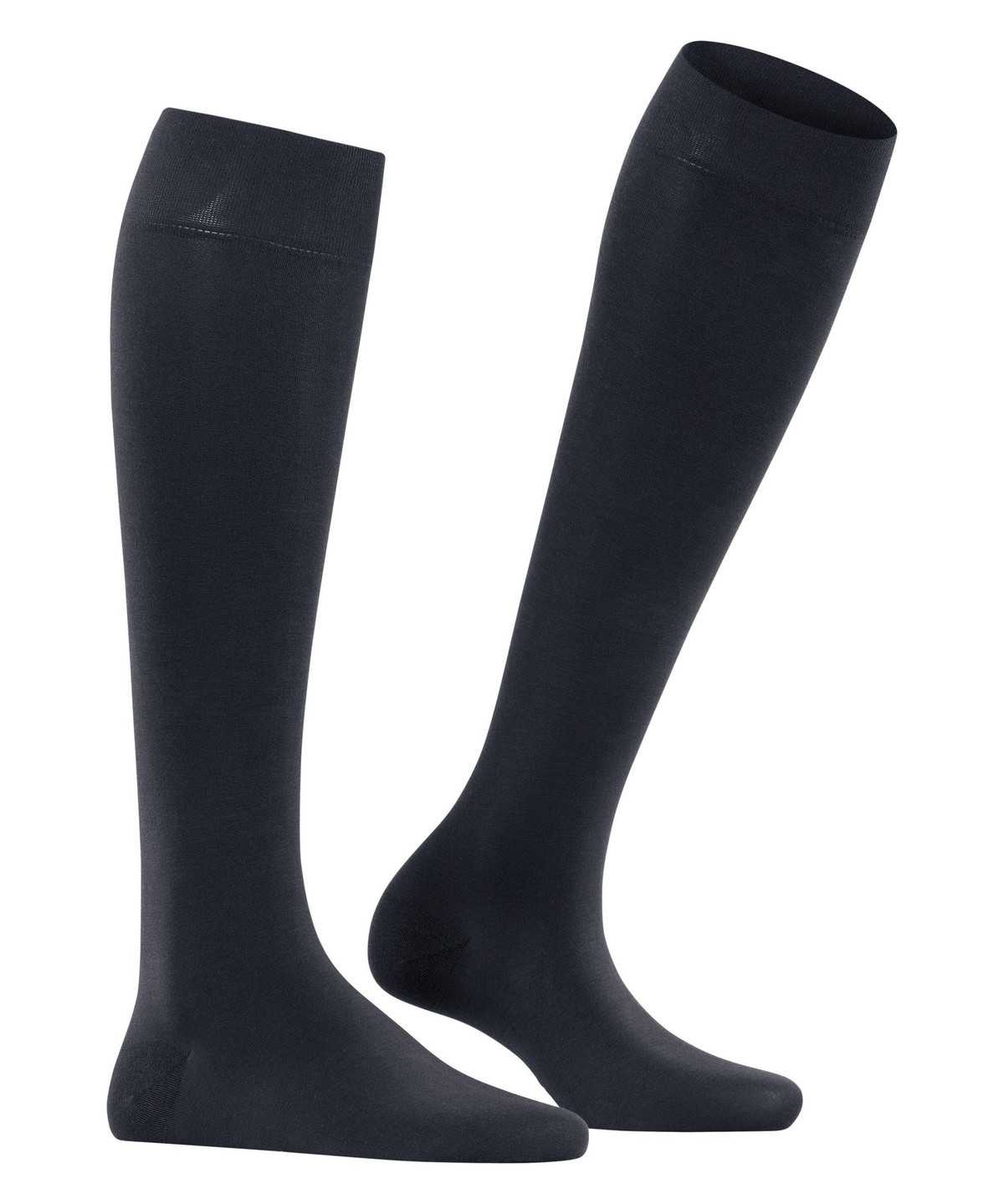 Falke Fine Softness 50 DEN Knee-high Socks Zokni Női Kék | OJFW-64915