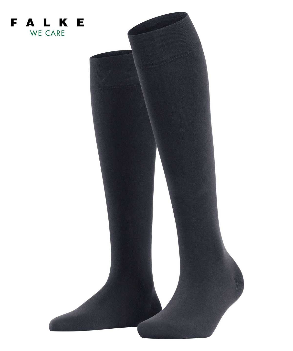 Falke Fine Softness 50 DEN Knee-high Socks Zokni Női Kék | OJFW-64915