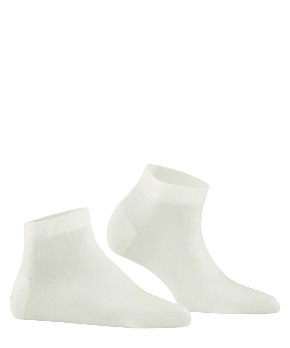 Falke Fine Softness 50 DEN Sneaker socks Zokni Női Fehér | GAFD-56371