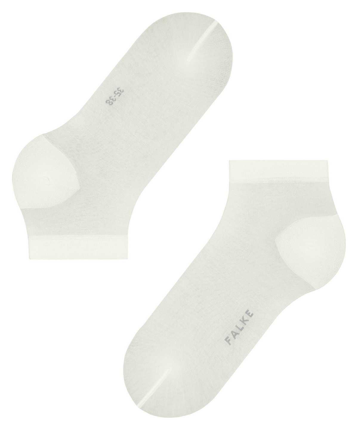 Falke Fine Softness 50 DEN Sneaker socks Zokni Női Fehér | GAFD-56371