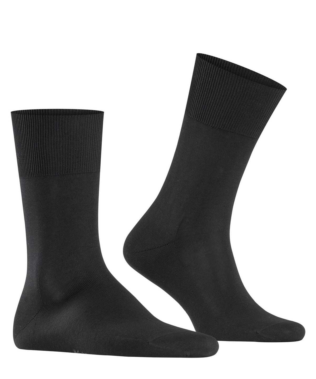 Falke Firenze Socks Zokni Férfi Fekete | PLBQ-63085