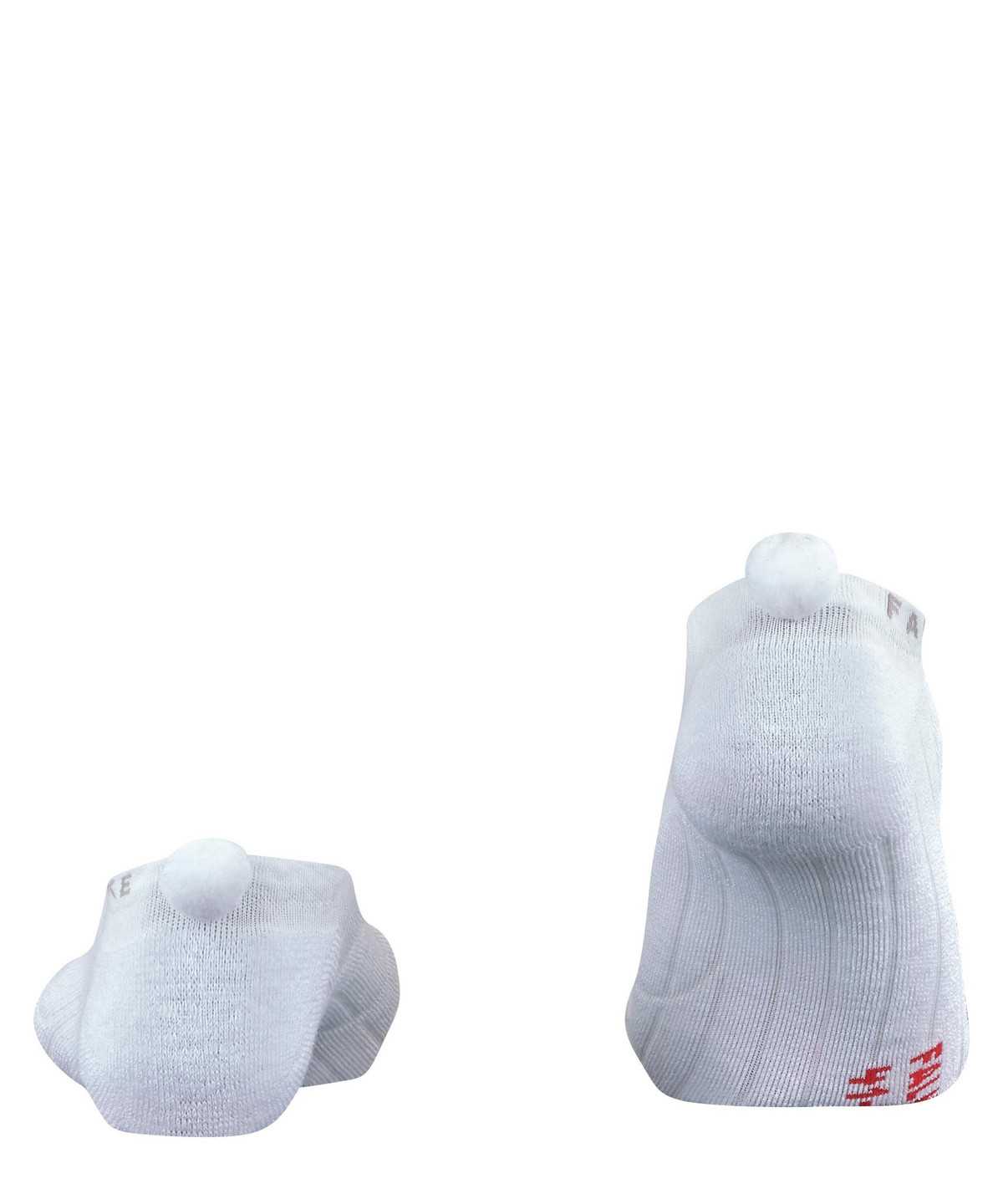 Falke GO2 Pompom Golf Invisibles Sports Socks Női Fehér | WQMI-47352