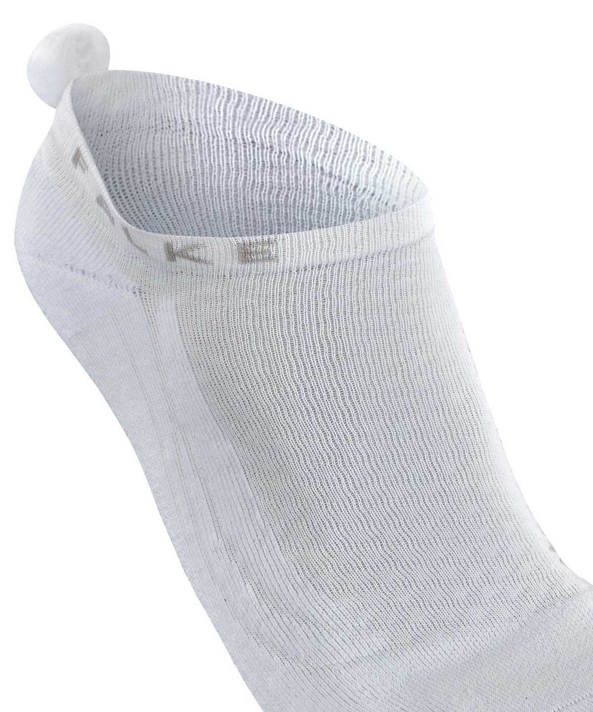 Falke GO2 Pompom Golf Invisibles Sports Socks Női Fehér | WQMI-47352