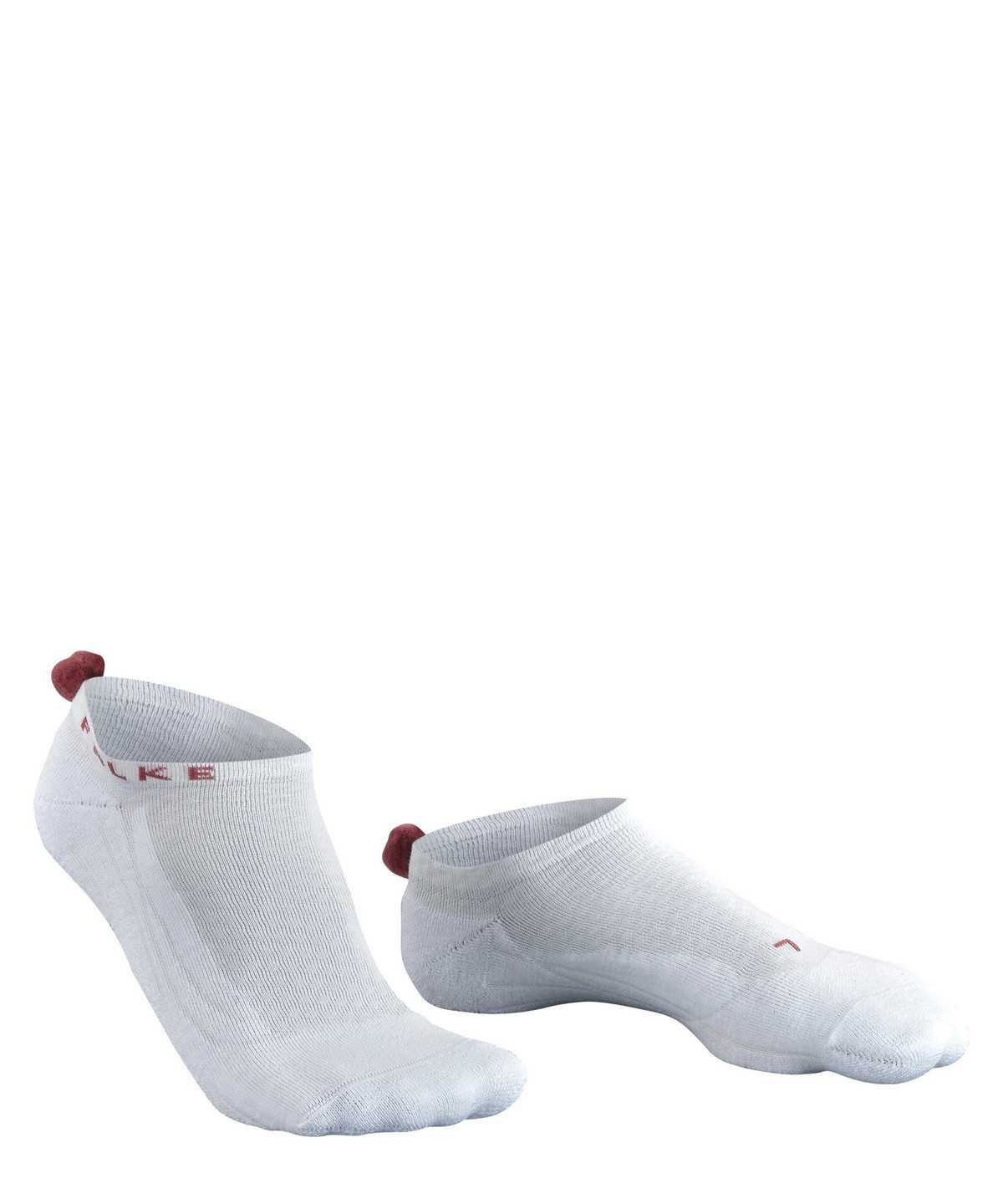 Falke GO2 Pompom Golf Invisibles Sports Socks Női Fehér | RVID-16578