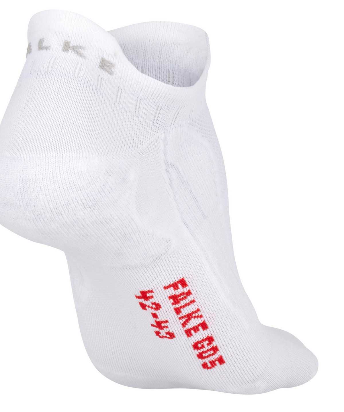 Falke GO5 Invisible Golf Invisibles No Show Socks Férfi Fehér | SKHG-36905