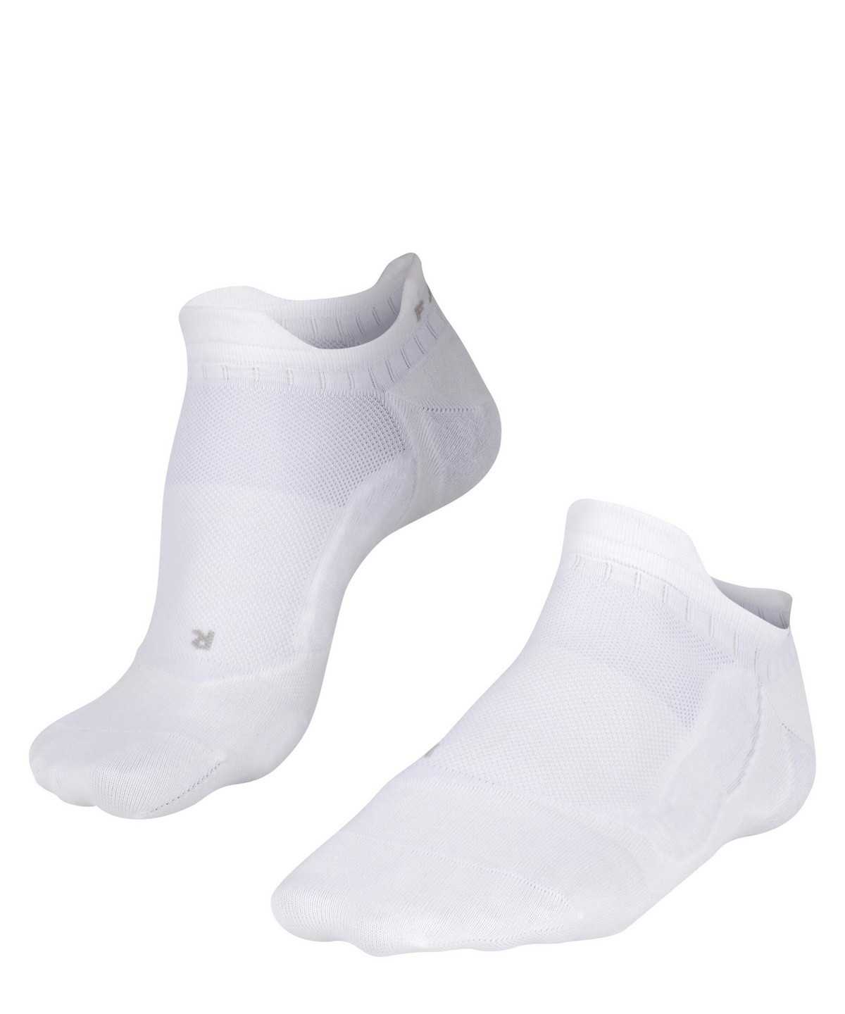 Falke GO5 Invisible Golf Invisibles No Show Socks Férfi Fehér | SKHG-36905