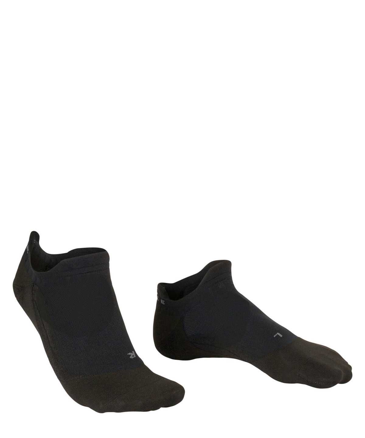 Falke GO5 Invisible Golf Invisibles No Show Socks Férfi Fekete | RLJM-41285