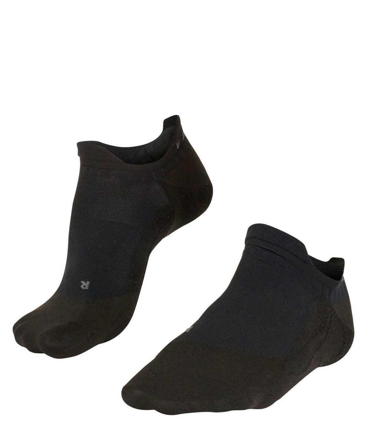 Falke GO5 Invisible Golf Invisibles No Show Socks Férfi Fekete | RLJM-41285