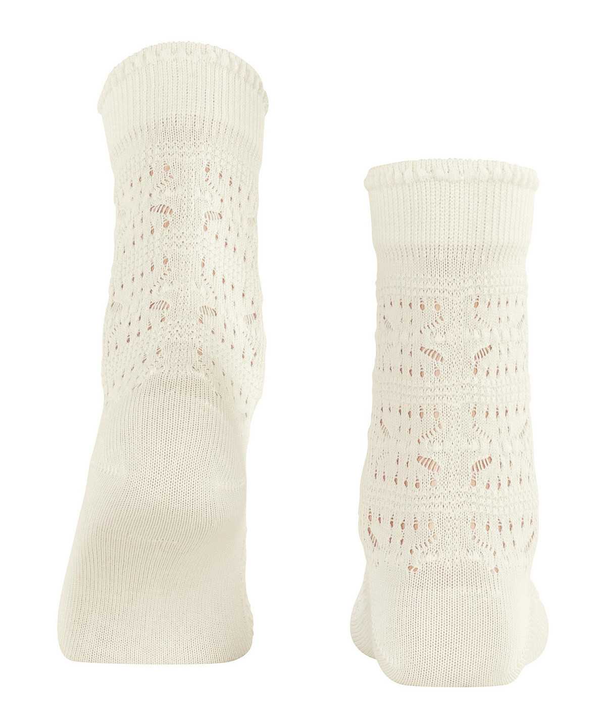 Falke Granny Square Socks Zokni Női Fehér | WVRE-81065