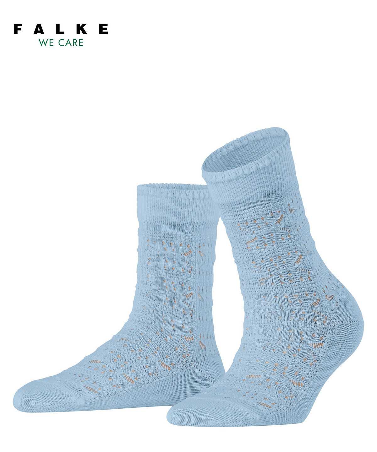 Falke Granny Square Socks Zokni Női Kék | MCES-14978