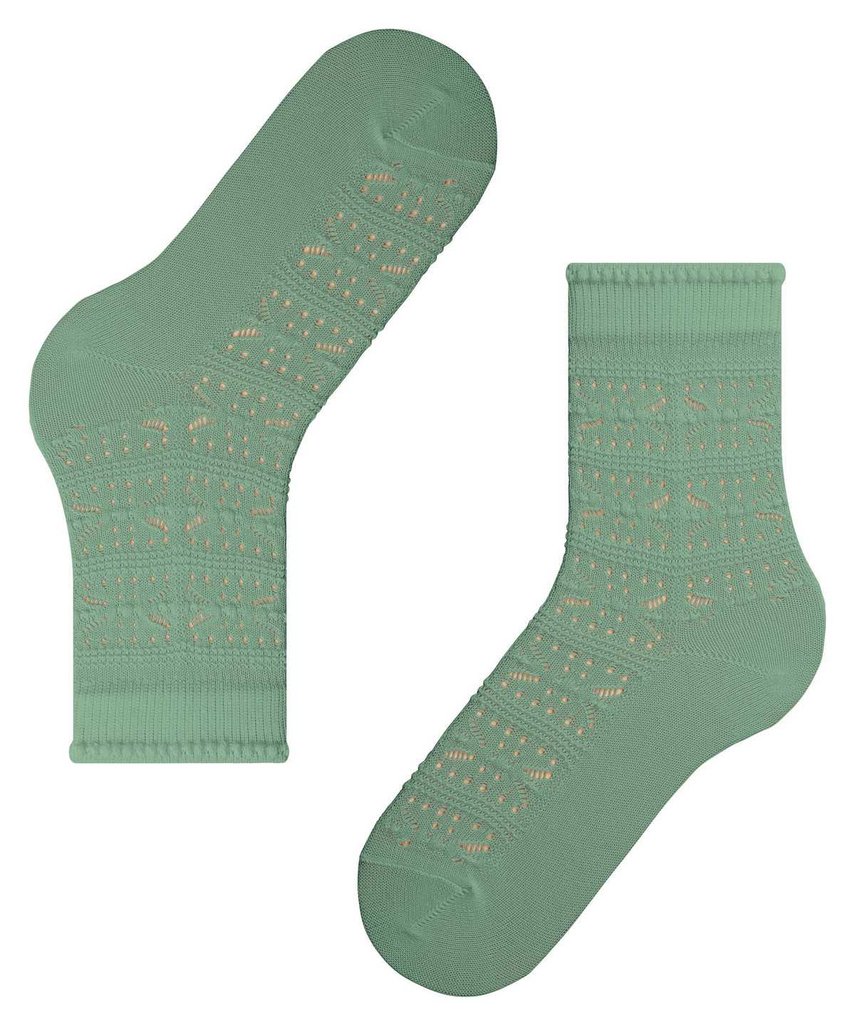 Falke Granny Square Socks Zokni Női Zöld | NGCA-80967