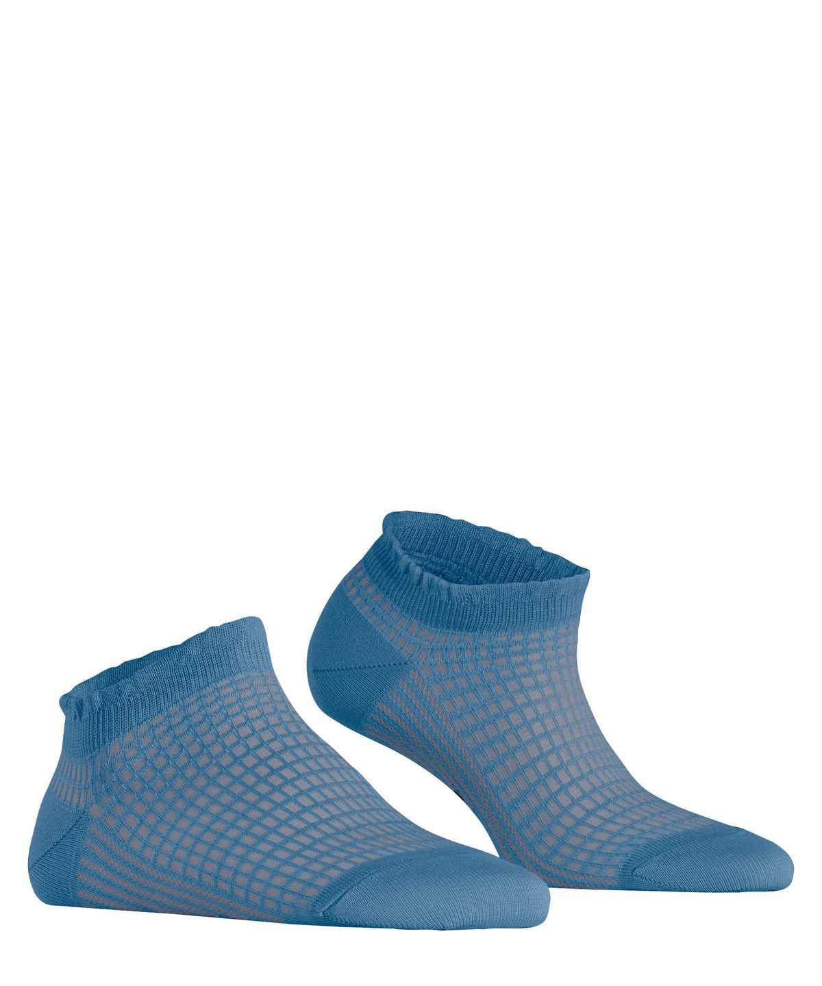 Falke Grassbraid Sneaker Socks Zokni Női Kék | HJYF-42973