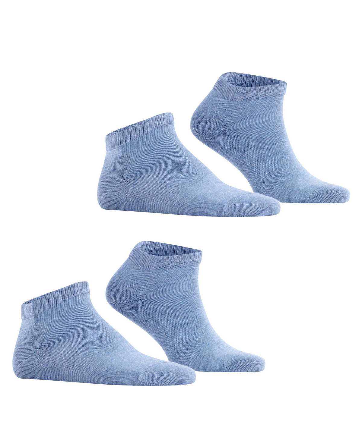 Falke Happy 2-Pack Sneaker socks Zokni Férfi Kék | ACDN-07134