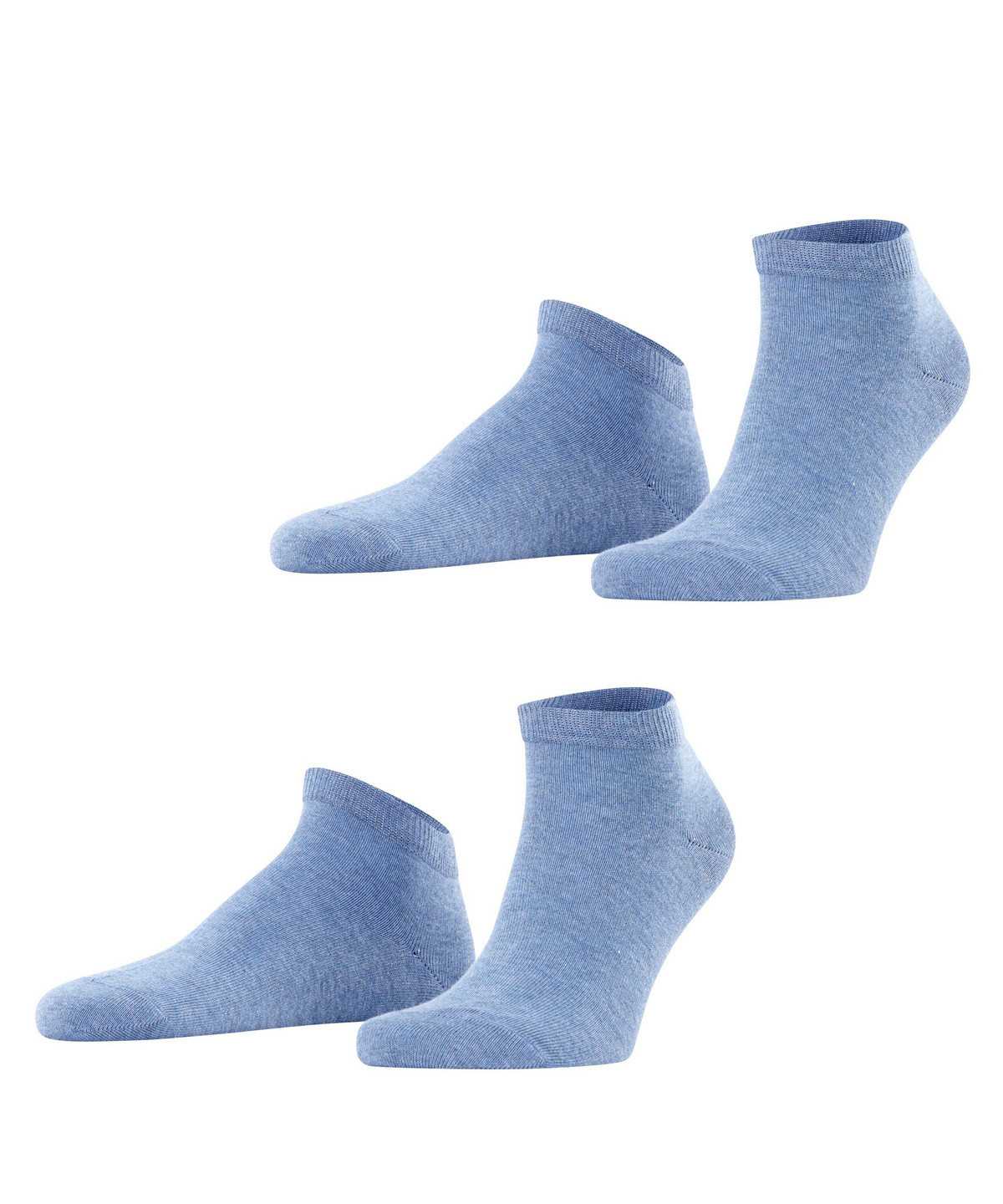 Falke Happy 2-Pack Sneaker socks Zokni Férfi Kék | ACDN-07134